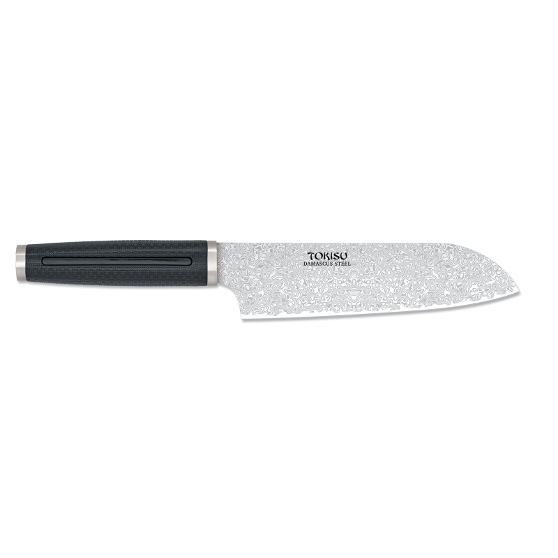 Cuchillo Cocina Santoku Damasco