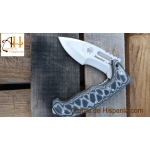 Navalha J&V RAPTOR XL MICARTA GRIS