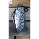 Navalha J&V RAPTOR XL MICARTA GRIS