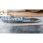 Navalha J&V RAPTOR XL MICARTA GRIS