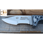 Navalha J&V RAPTOR XL MICARTA GRIS