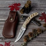 COUTEAU CAZORLA MOUFLON CUDEMAN 374-MF AVEC ÉTUI