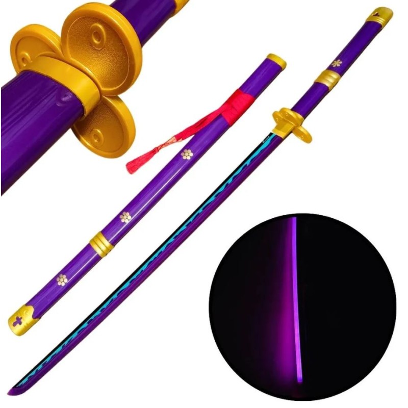 Enma Katana da Zoro com luz LED de One Piece