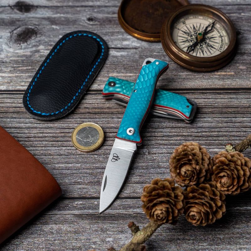 Cudeman MT-10 Blue Juma Penknife 332-JA