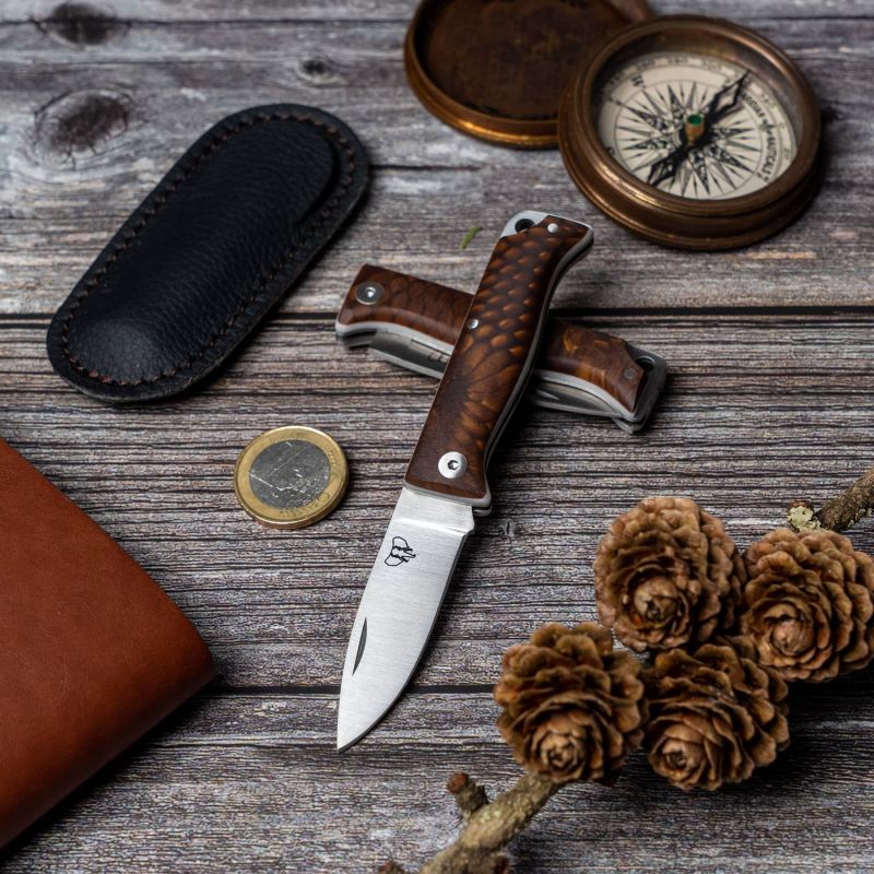 Cudeman MT10 Brown Juma EDC Knife 332-JM