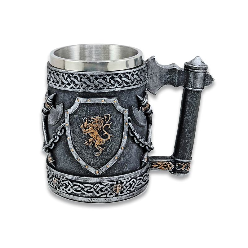 Taza resina Escudo León