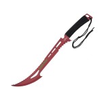 Machette tueur de zombies rouges
