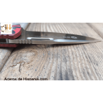 Faca CNC K25 G-10 Lâmina Vermelho-Preto: 9,8 cm