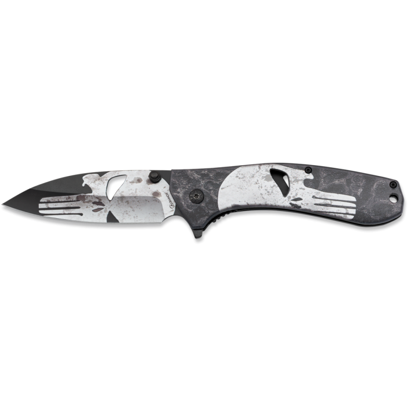 Skull Penknife 9cm Blade