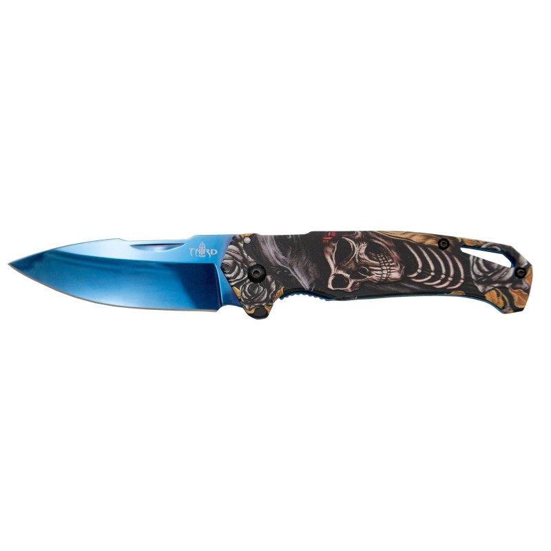 Coltello Blu Third Teschio
