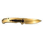Golden Leaf Totenkopf Messer