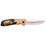 N65J Third coltello da tasca con cinghiale