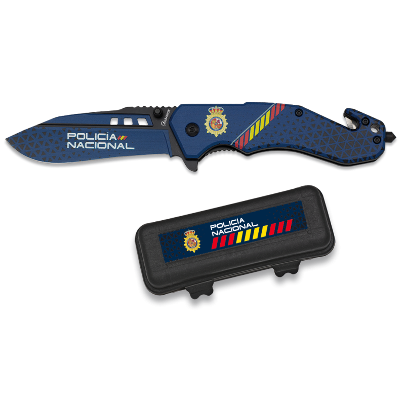 Couteau de sauvetage de la police nationale Espagne