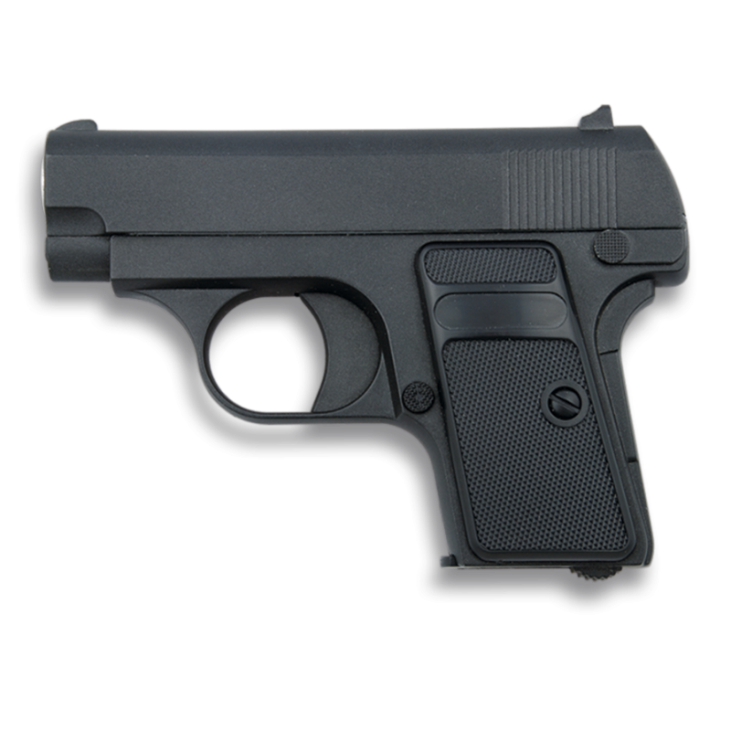 Pistola ad aria compressa Double Eagle Black Soft.