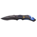 Tactical Knife Third modelo N81P POLÍCIA NACIONAL com disjuntor de turbina.