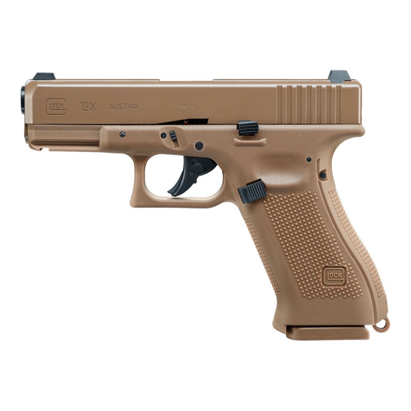 Pistola Glock 19X Block Back-Co2