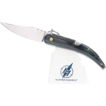 Navaja madera azul anilla. 8.5 cm