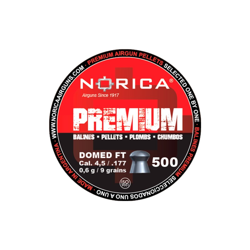 Premium Domed FT 4.5MM 500pcs 0.6g NORICA granulés