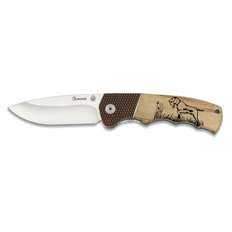 Hunter Dog Pocket Knife 19921GR502