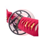 Katana Funcional Damasco Rojo S6040
