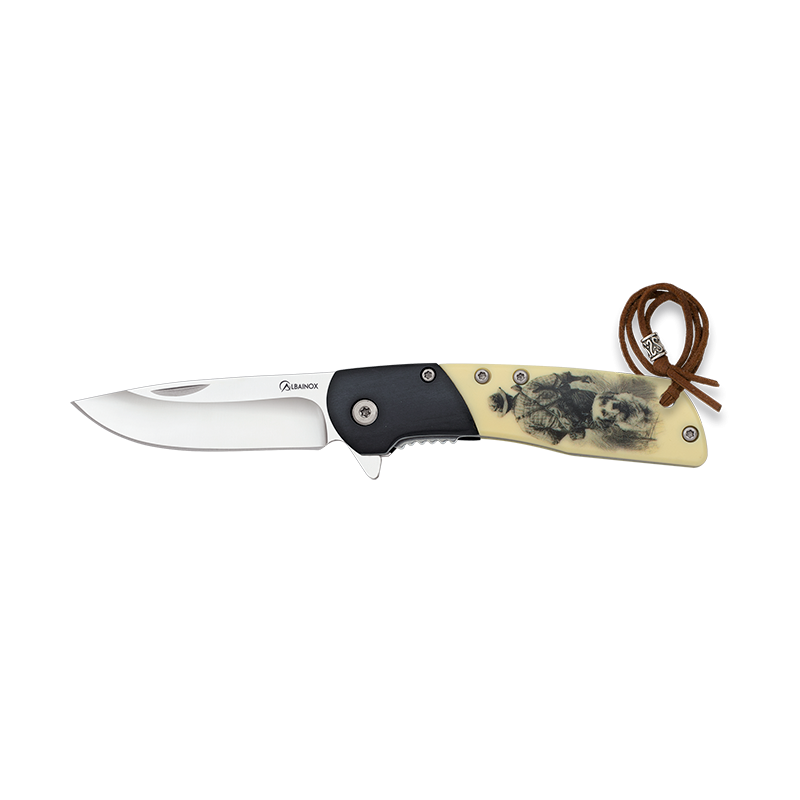 Coltello da cacciatore con manico in ABS