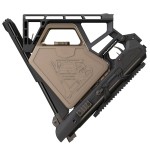 Black Bunker BM8 Survival FOLDING 24J schwarz Karabiner (4.5mm)