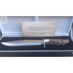 Joker Bowie Knife 25 stag horn handle