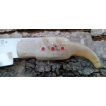 Couteau à langue de vache Vergara, bois de bélier