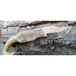 Couteau à langue de vache Vergara, bois de bélier