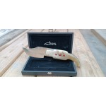 Couteau à langue de vache Vergara, bois de bélier