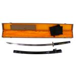 Katana Funcional Negra con detalles azules S2023H