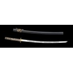Katana ODA con hoja grabada