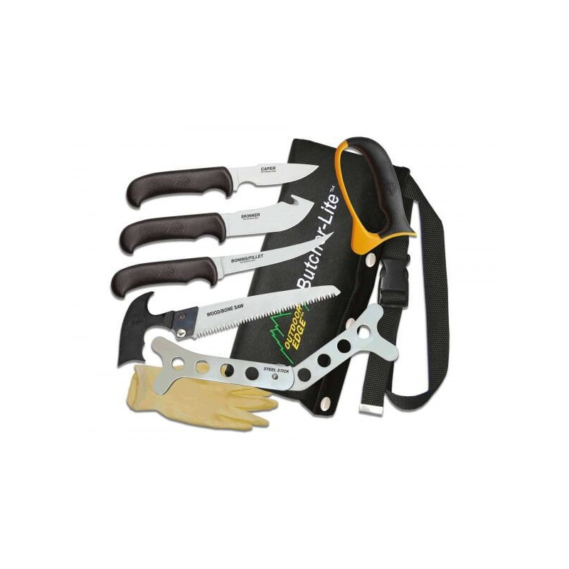Outdoor Edge Lite Metzgermesser-Set