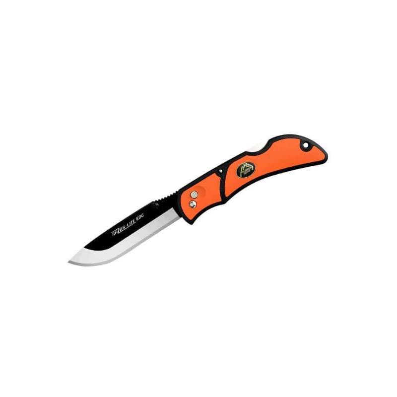 Navalha Lite EDC Borda ao ar livre canivete laranja