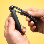 Rasoio Deejo in legno nero