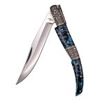 Navaja de carraca de Third Serie Seda Zafiro 15 cm