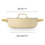 Cacerola Baja Arcos Samoa Iconic 28cm