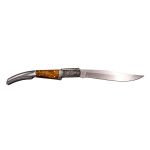Navaja de carraca Seda Ámbar 13 cm
