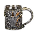 TAZA ESPADA DRAGONES