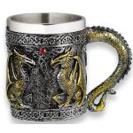 Taza Resina Dragones