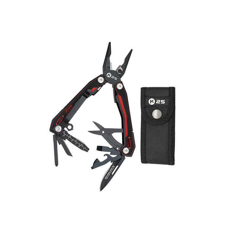 K25 Multi-Purpose Pliers G10 red/black