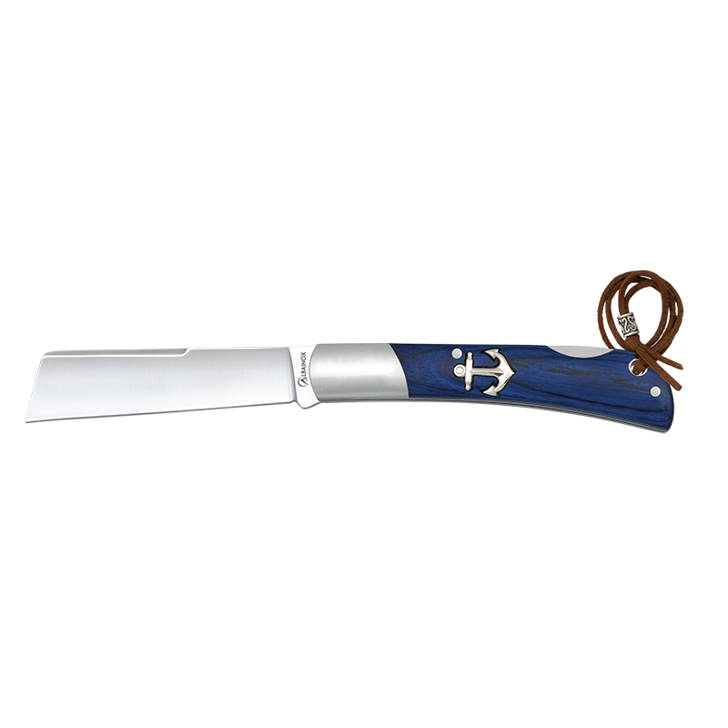 Blue Cutting Tip Seaman's Knife