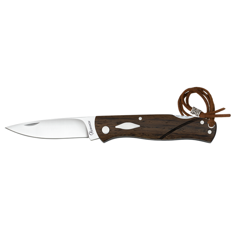 Coltello con lama in legno wengè: 8 cm