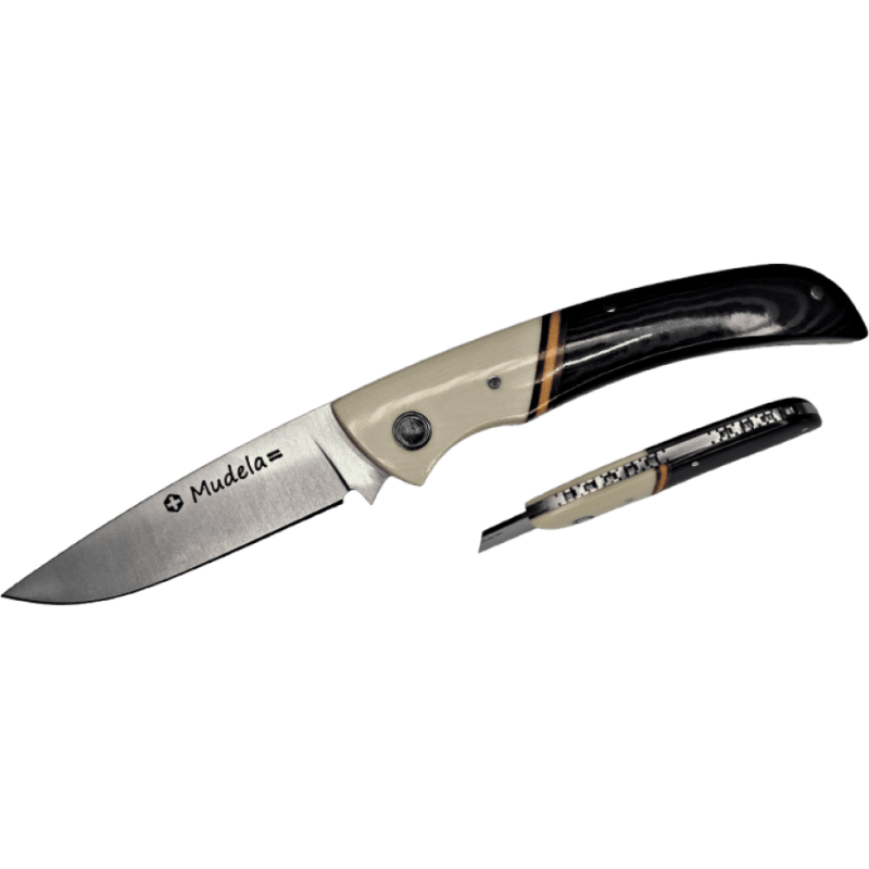 Mudela AL84.3b "Micarta Bandera" coltello da tasca