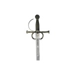 Francisco Pizarro Sword, antique silver finish
