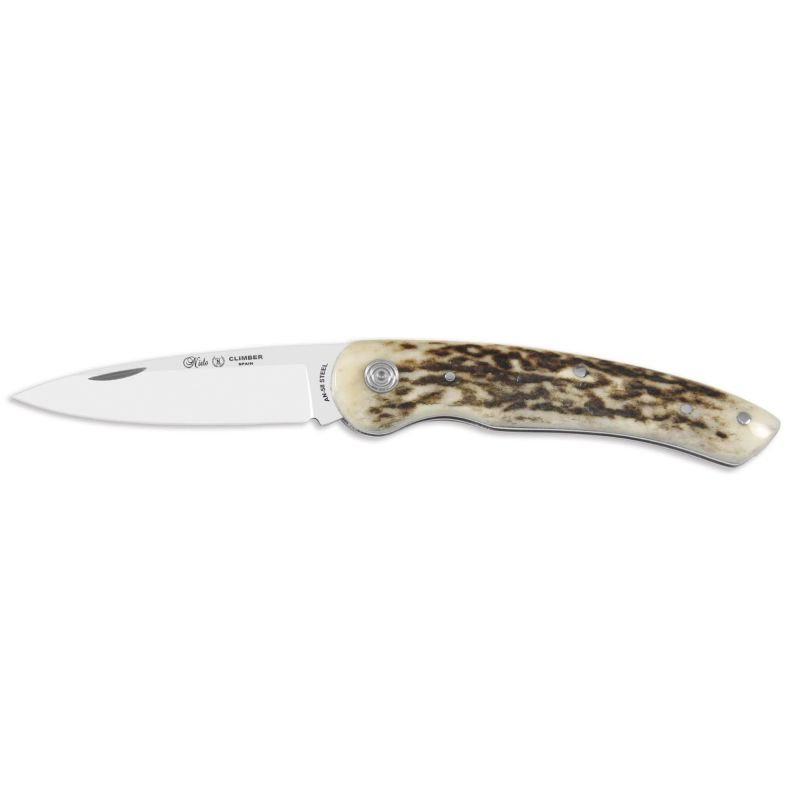 Nieto Climber Deer Horn pocketknife