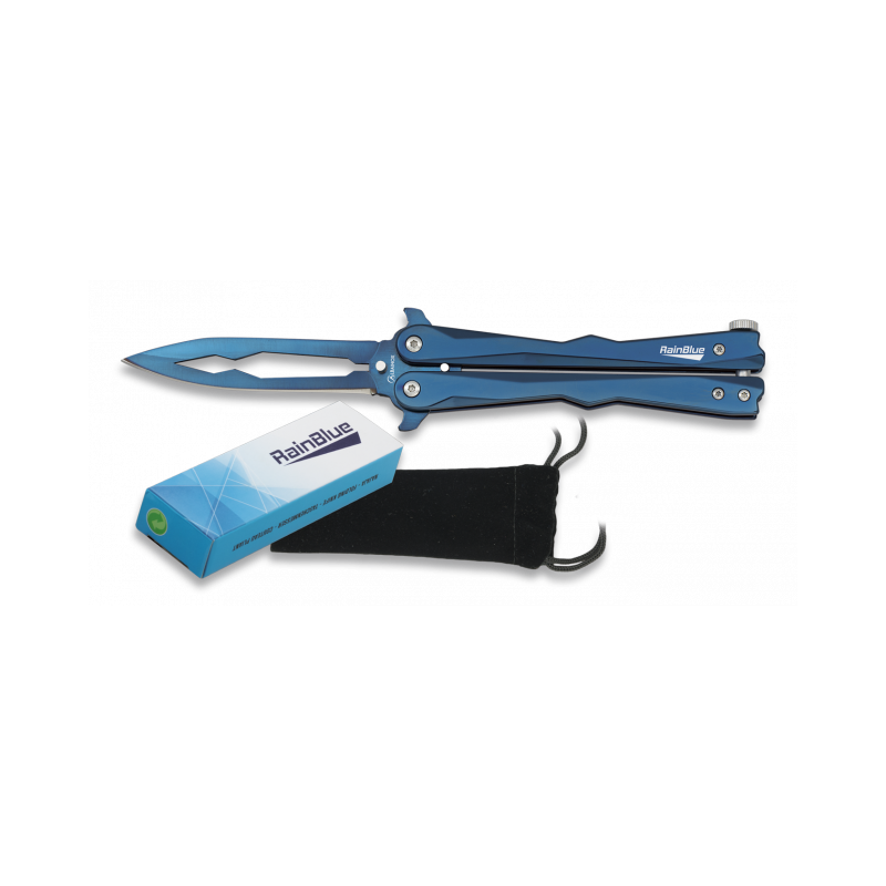 Navaja Abanico RAINBLUE .Hoja 9.1 cm