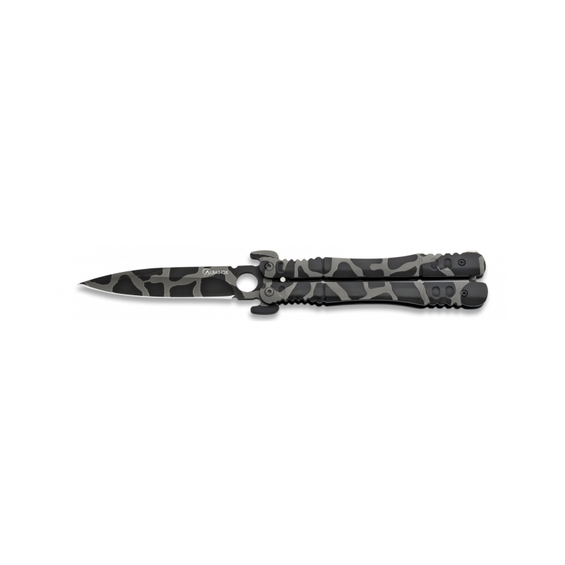 Butterfly knife ALBAINOX 3D camo 10 cm
