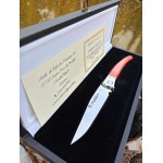 Couteau Artisan Mudela série limitée 200 pièces JG-94. Os de chameau