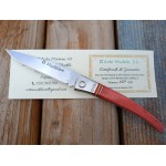 Couteau Artisan Mudela série limitée 200 pièces JG-94. Os de chameau